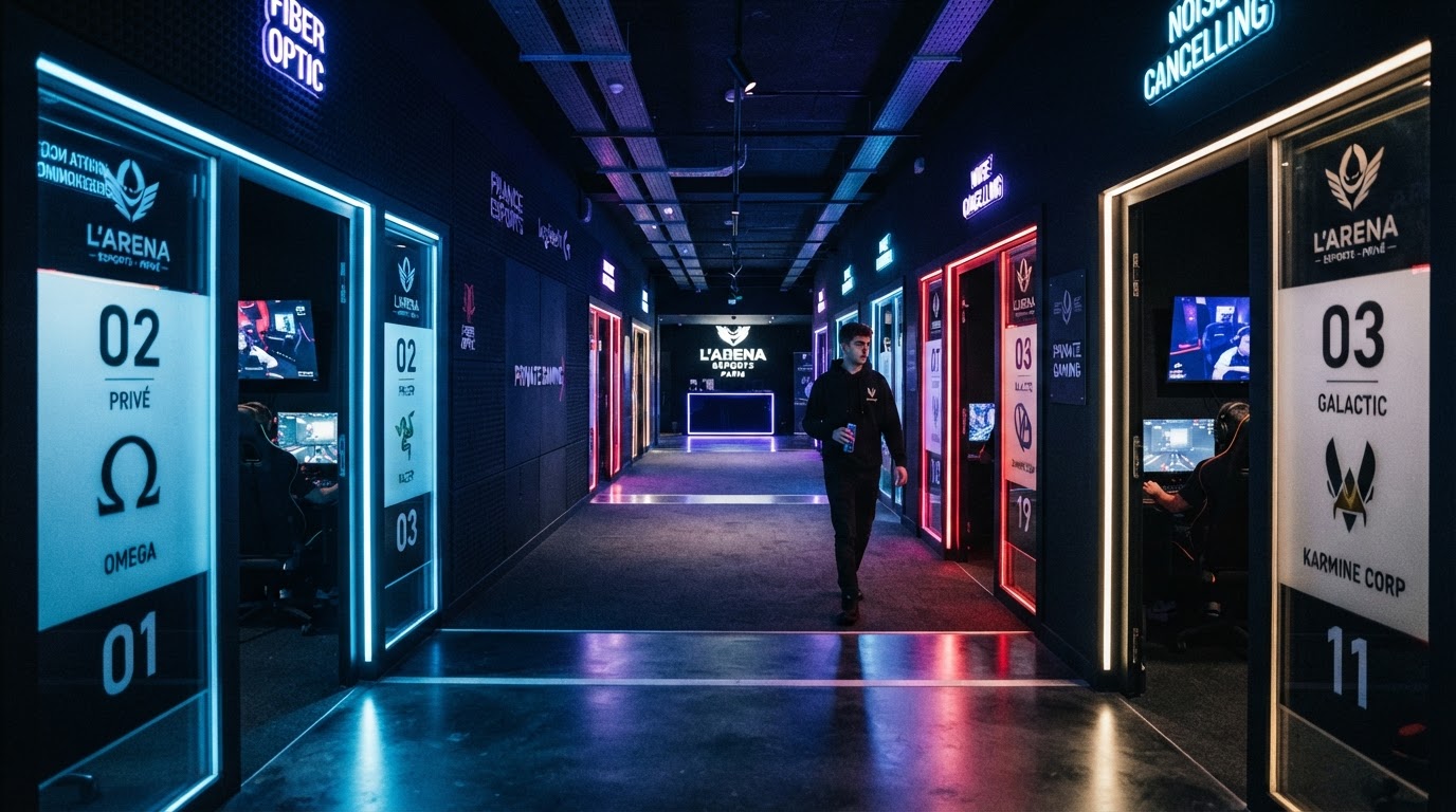 Cabine Duo — salle de jeu privée pour deux personnes